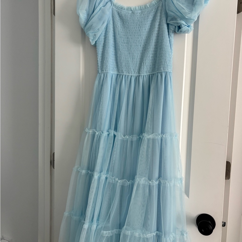 Amazon Light Blue Women's Dress